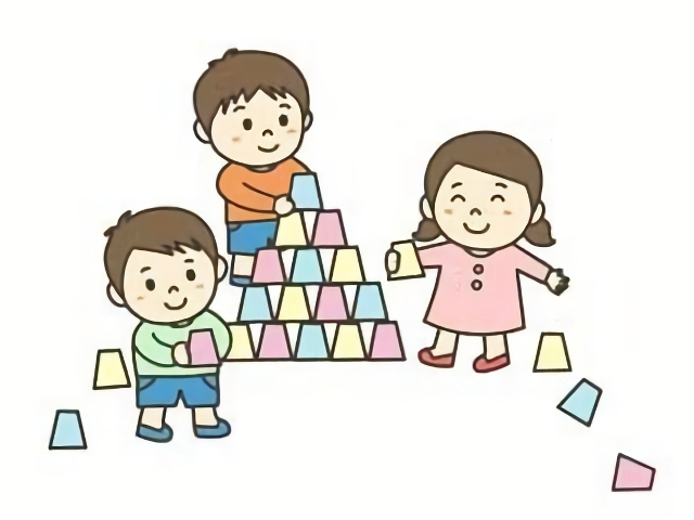 No 238 紙コップ積みゲーム 保育のひきだし こどもの可能性を引き出すアイデア集